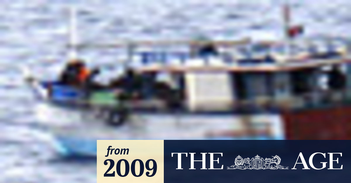 Another boat arrives